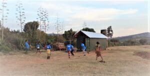 girls playing