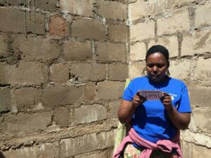 prayer card burried in foundation