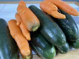 produce from our garden