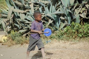 Boy playing